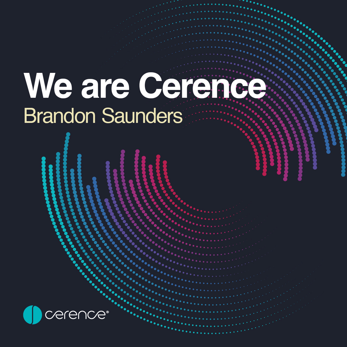 We Are Cerence Employee Spotlight: Brandon Saunders
